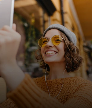 ¿Todo lo que necesitas? En la app, sin vueltas - Característica del servicio Virgin Mobile