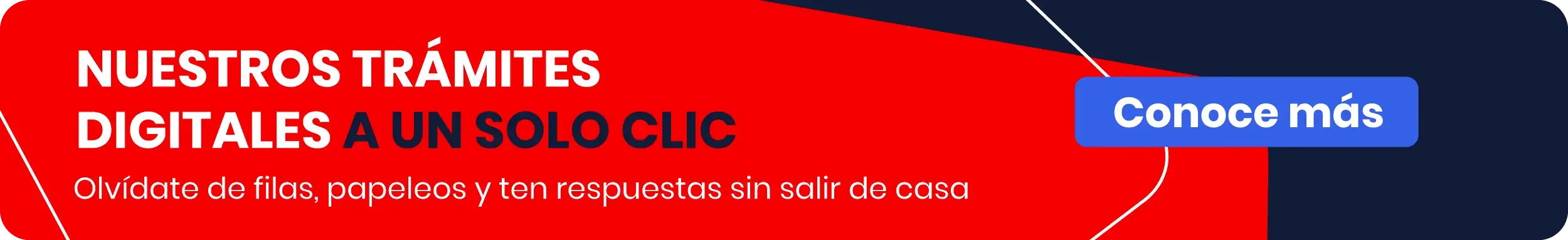 Banner de información regulatoria